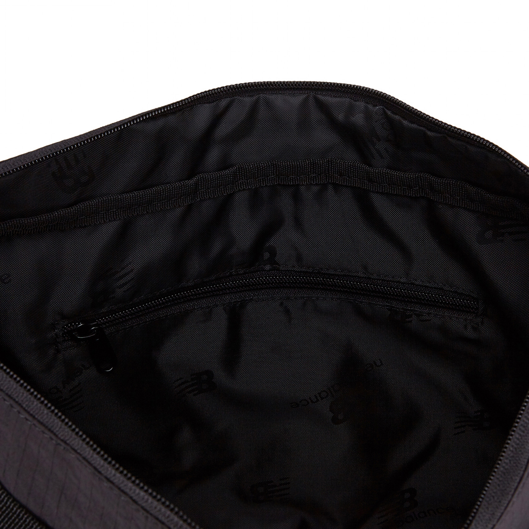 올라운드 매트글로시 투 포켓 크로스백 블랙 / NBGCFB2103