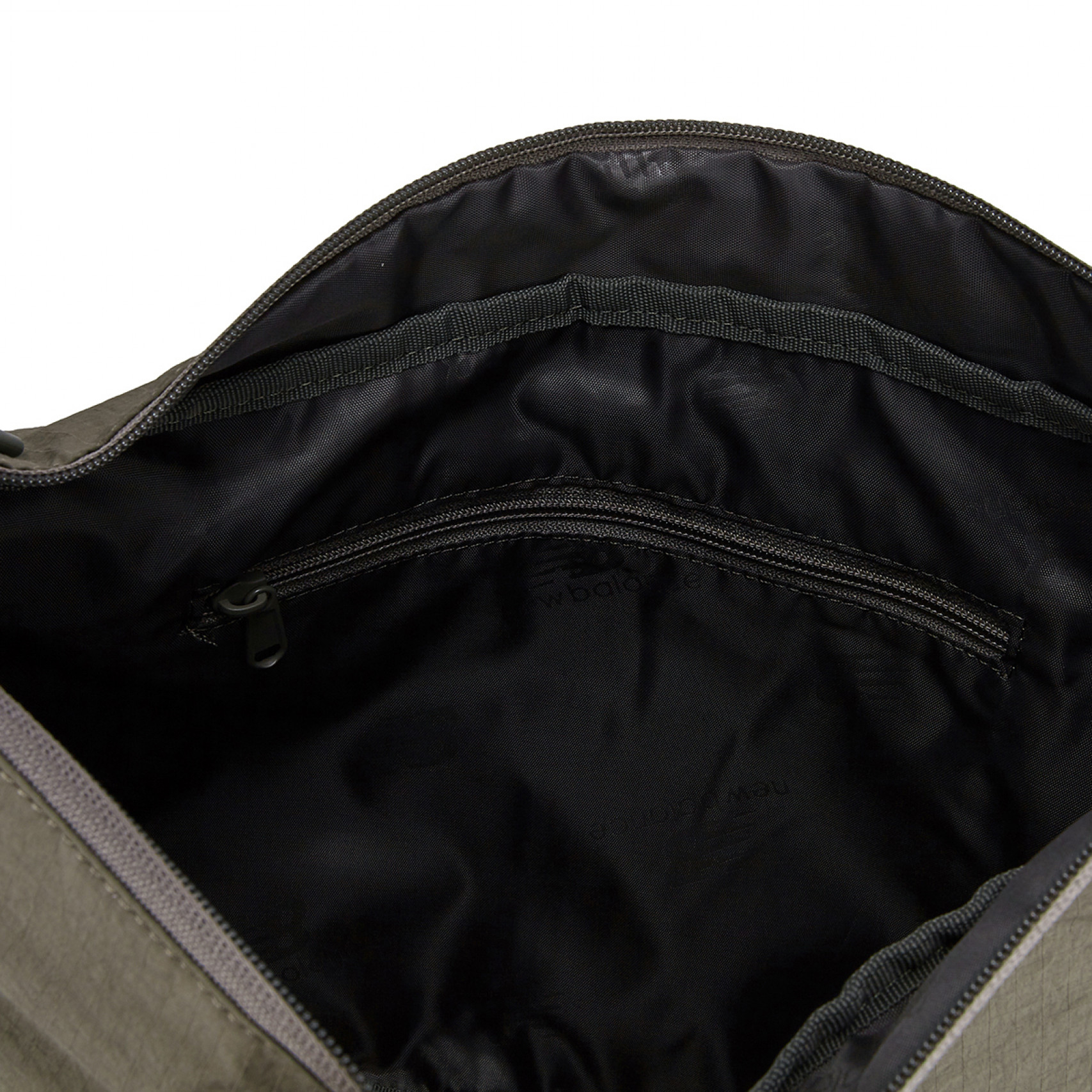 올라운드 매트글로시 투 포켓 크로스백 카키 / NBGCFB2103