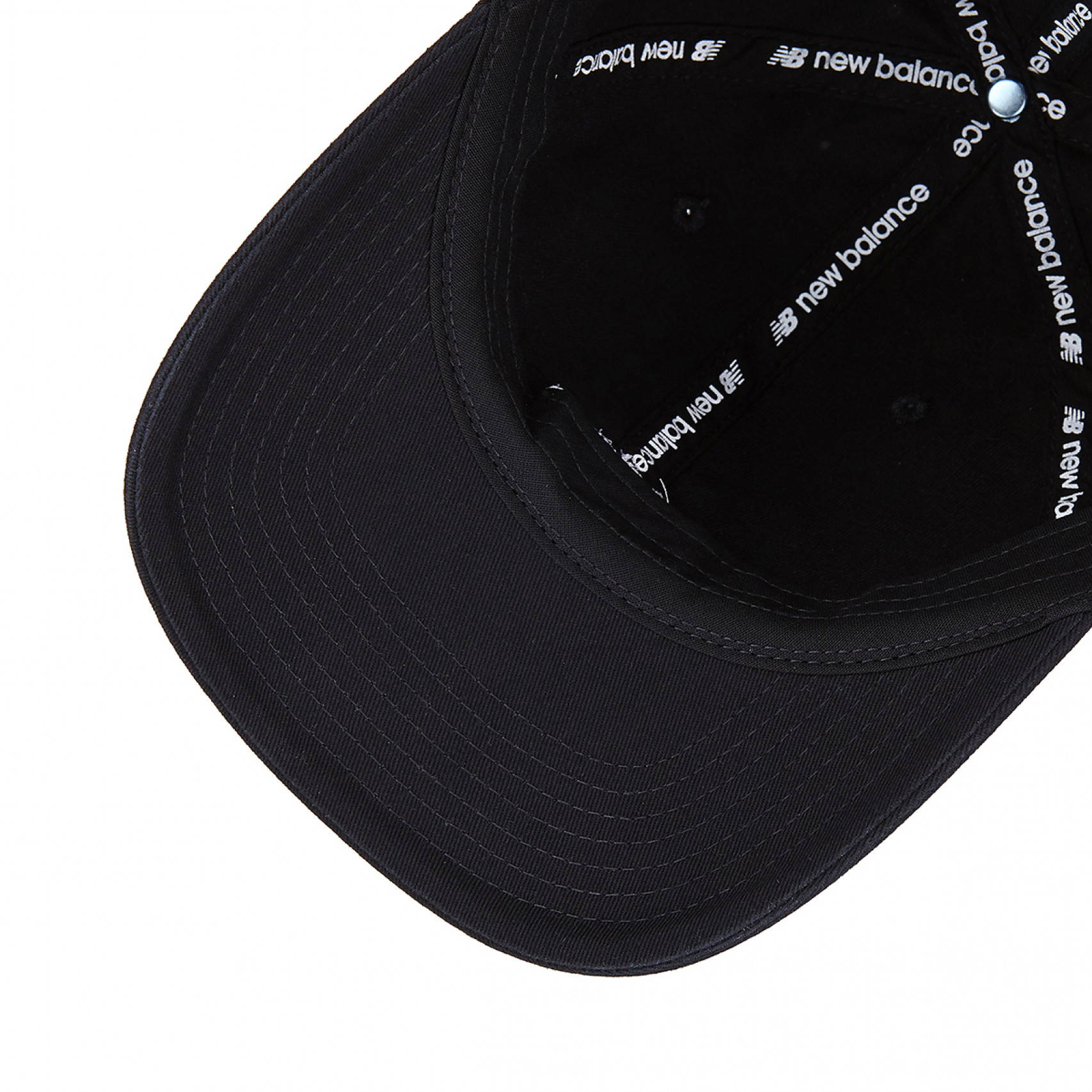 레터 로고 볼캡 블랙 / NBGDFB1102
