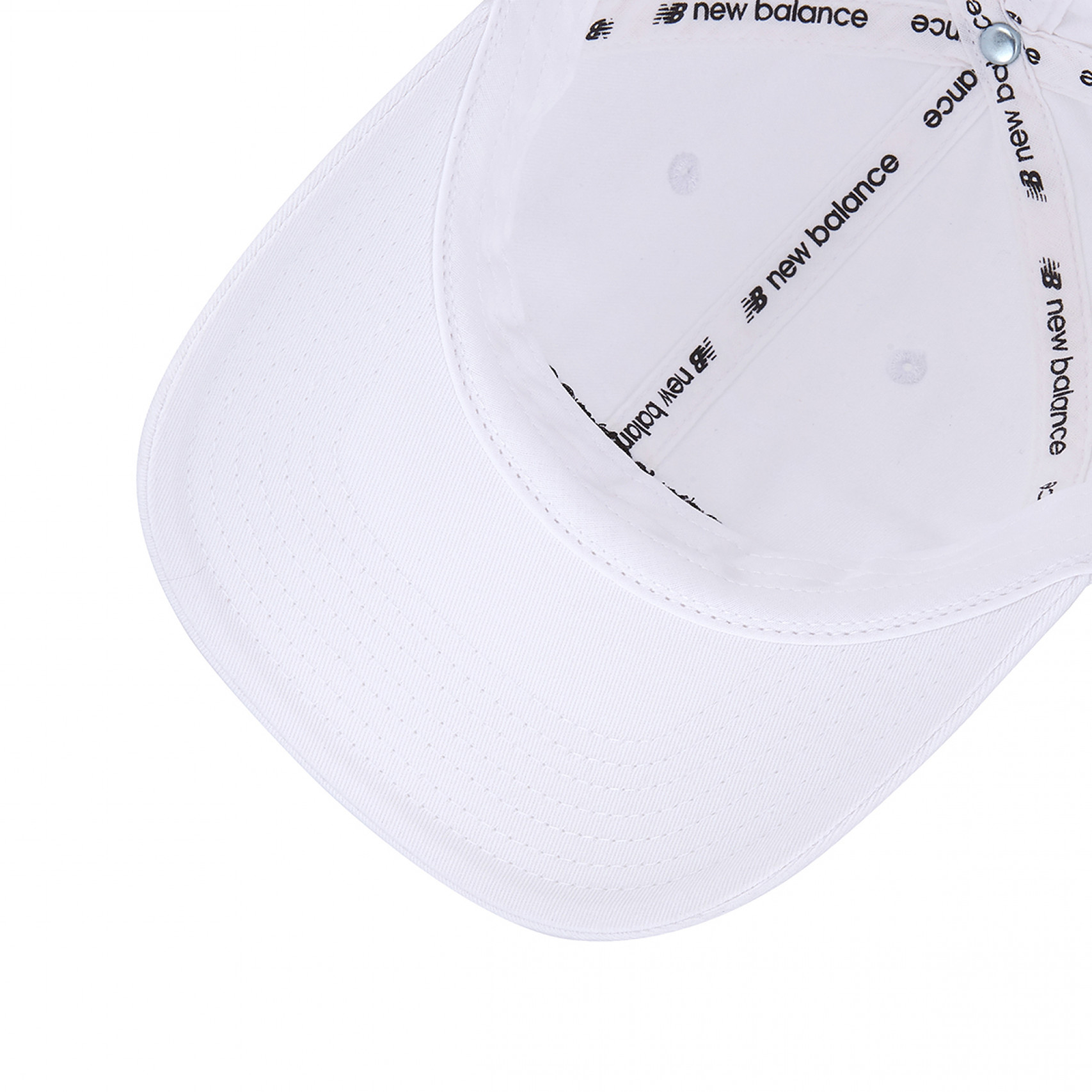 레터 로고 볼캡 화이트 / NBGDFB1102