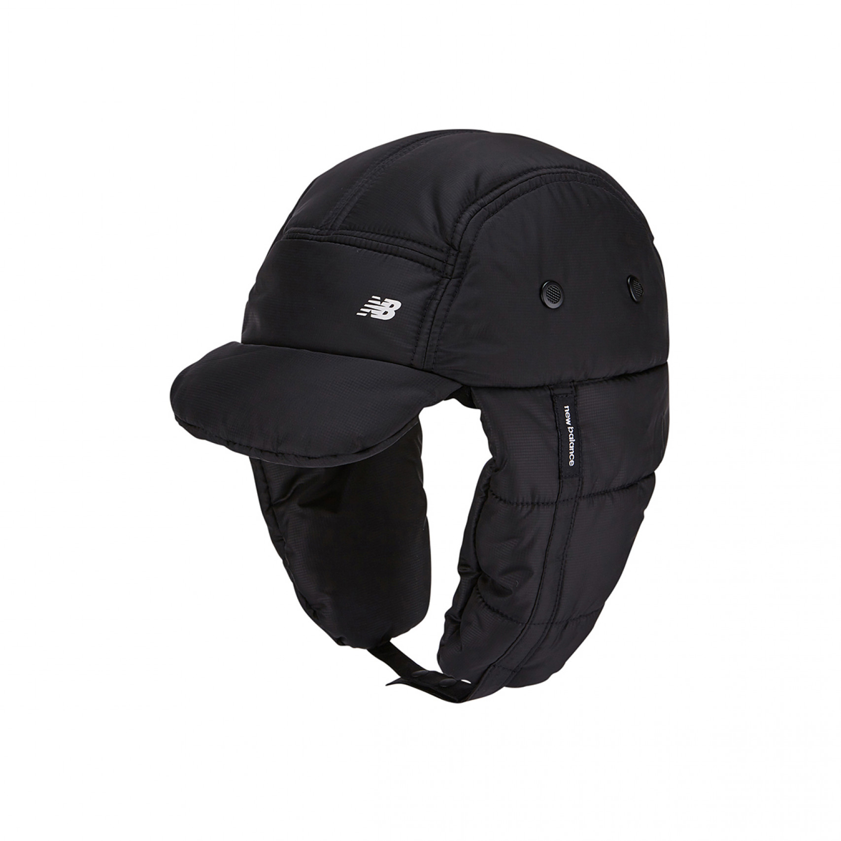 플라잉77 귀달이캡(플러스 사이즈) 블랙 / NBGDFB1303