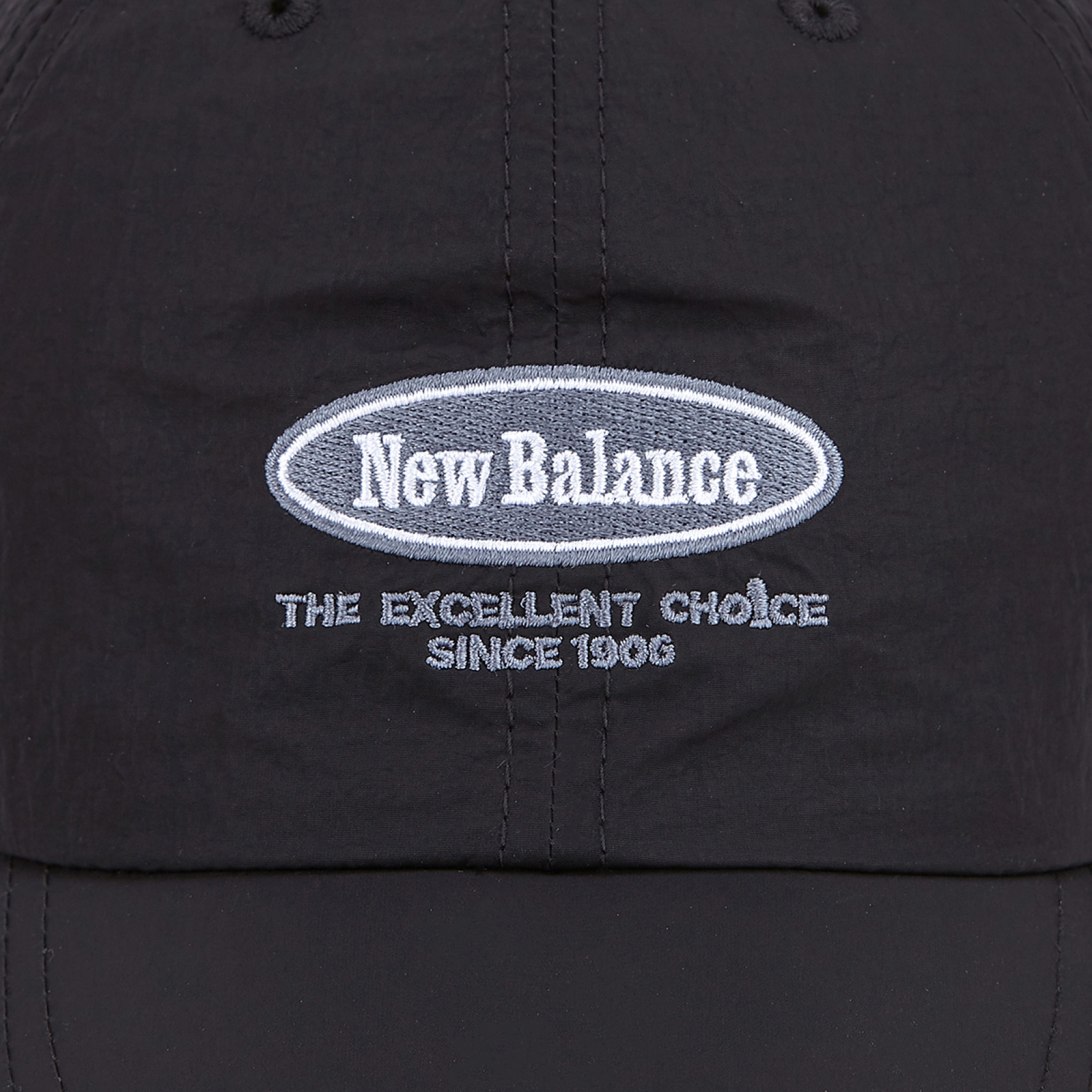 타원형 레거시 나일론 볼캡 블랙 / NBGDFB1203