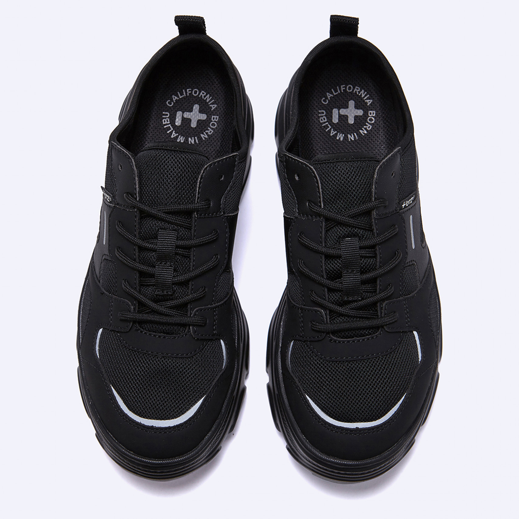 로미타 플랫폼 스니커즈 메쉬 블랙 / FLOTGA0W04