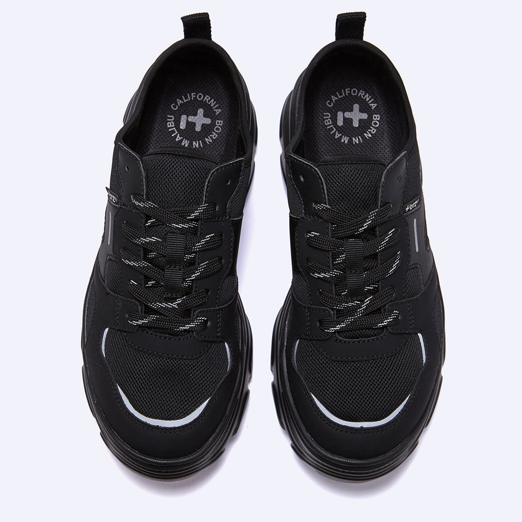 로미타 플랫폼 스니커즈 메쉬 블랙 / FLOTGA0W04