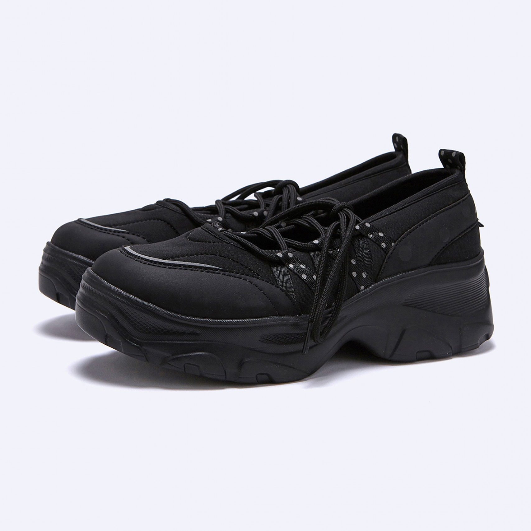 로미타 플랫폼 발레리나 메리제인 슈즈 데이 도트 / FLOTGA1W86