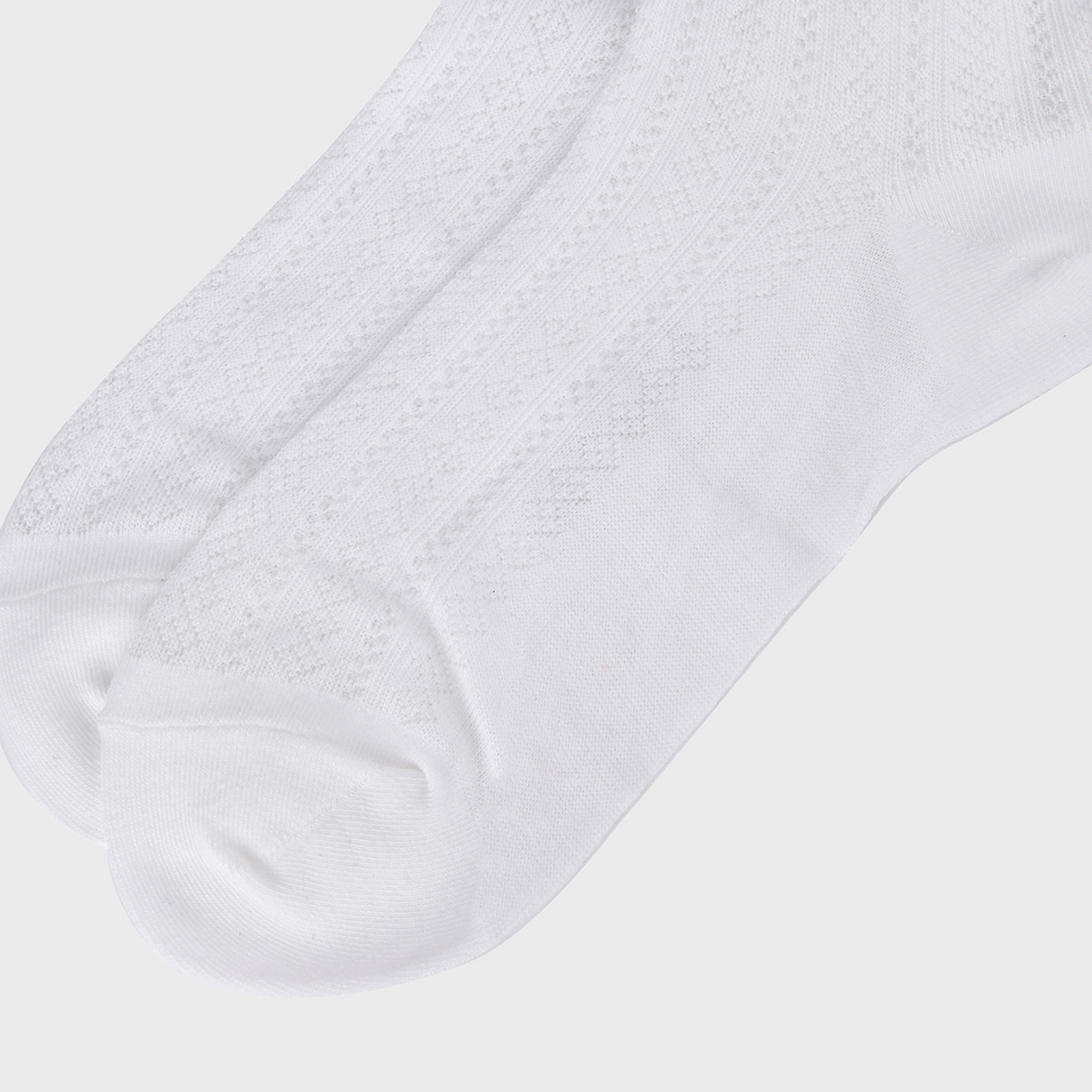 패턴 시스루 삭스 아이보리 / FLOTGA2L21