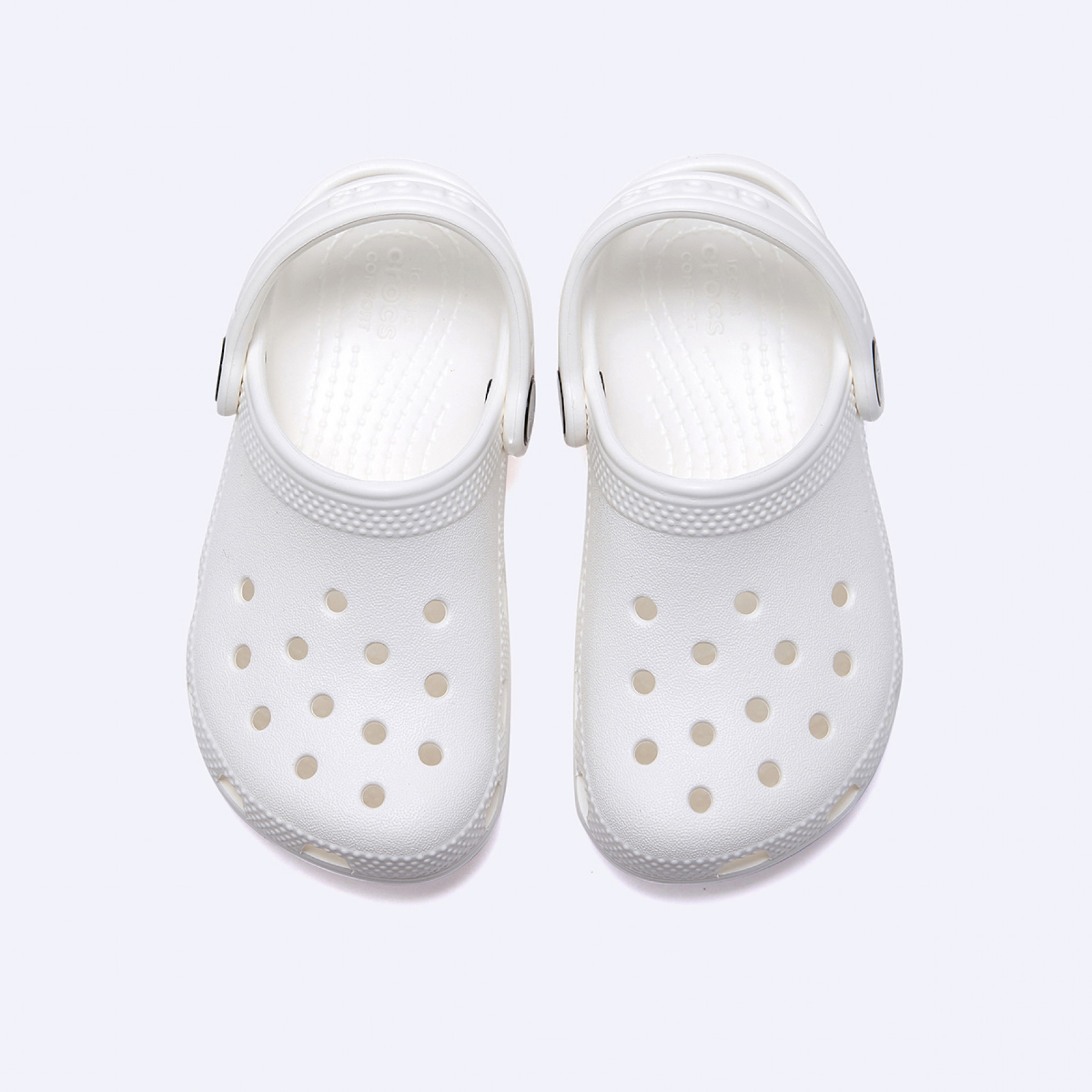 클래식 클로그 토들러 화이트 / 206990-100