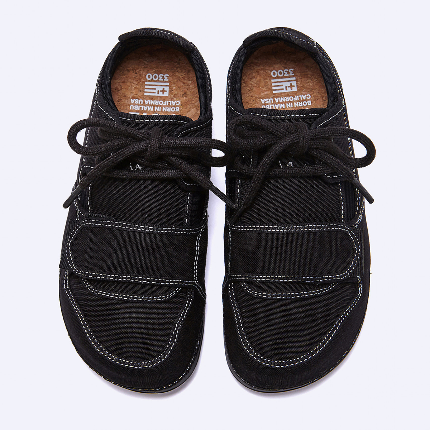 3300 캔버스 로우 블랙 / FLOTGA0U01