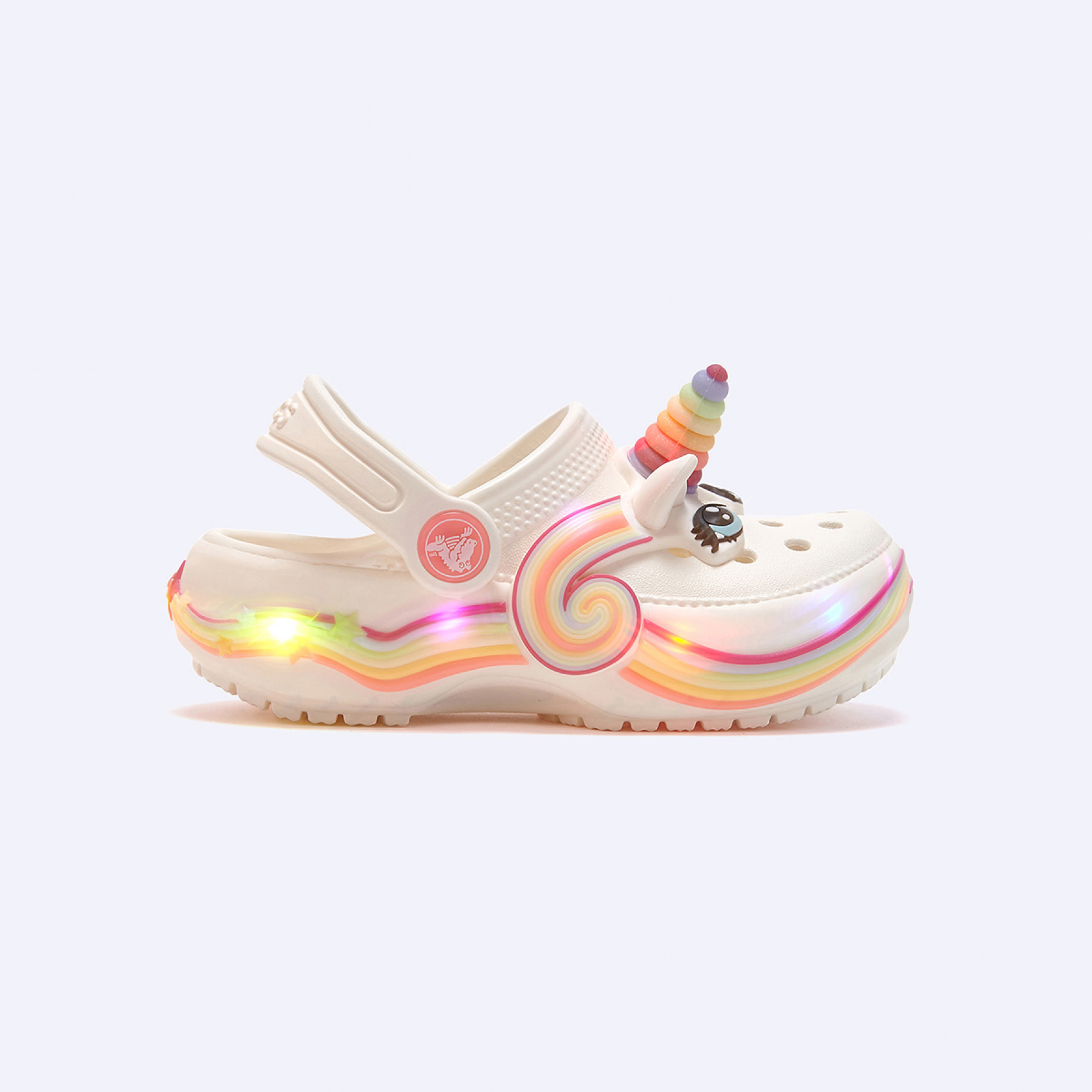 클래식 아이엠 레인보우 유니콘 클로그 토들러 / 212508-0WV