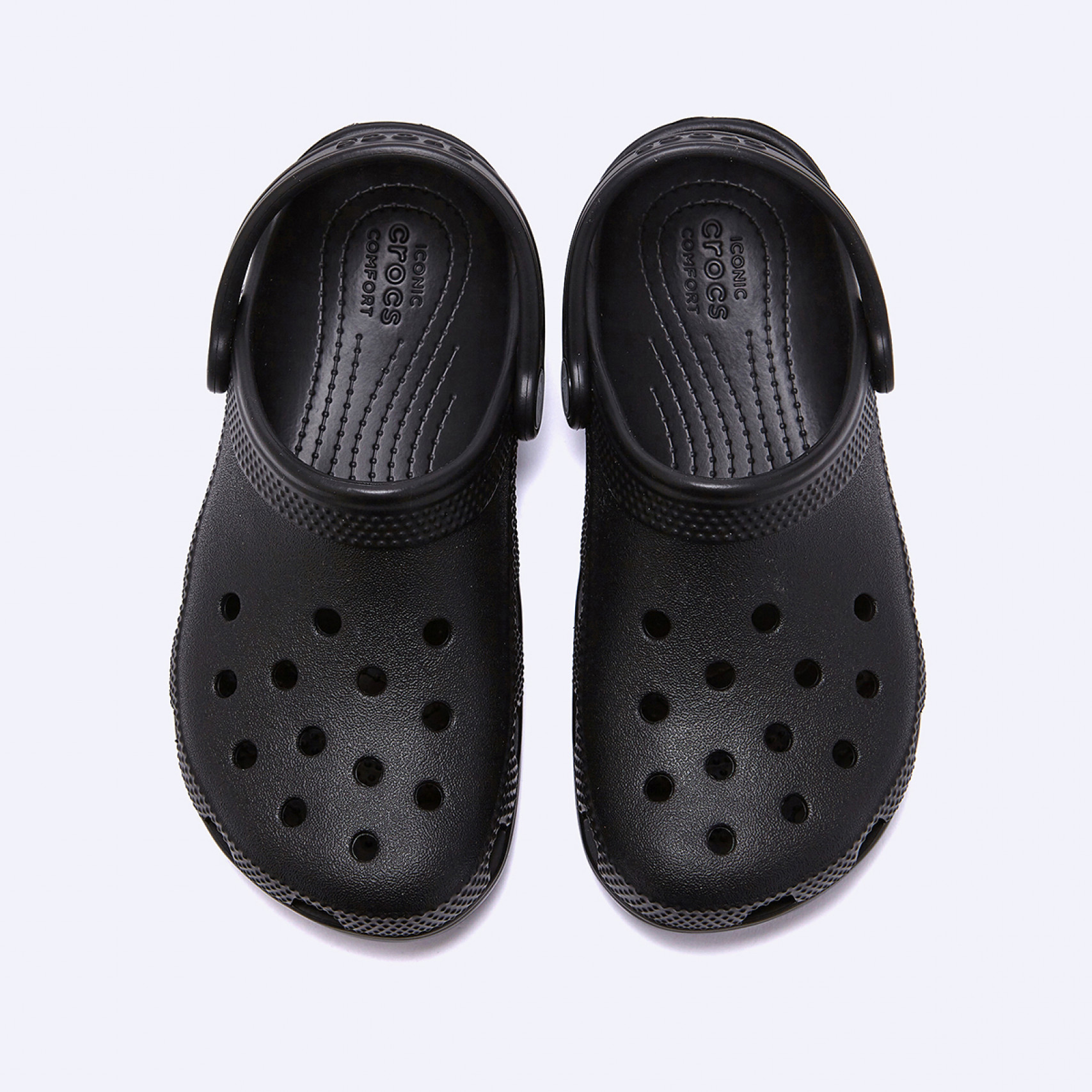 클래식 클로그 키즈 블랙 / 206991-001