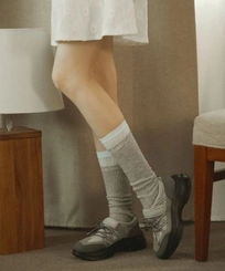 벨크로 스니커즈 브라운 4cm / FLPREF3W11