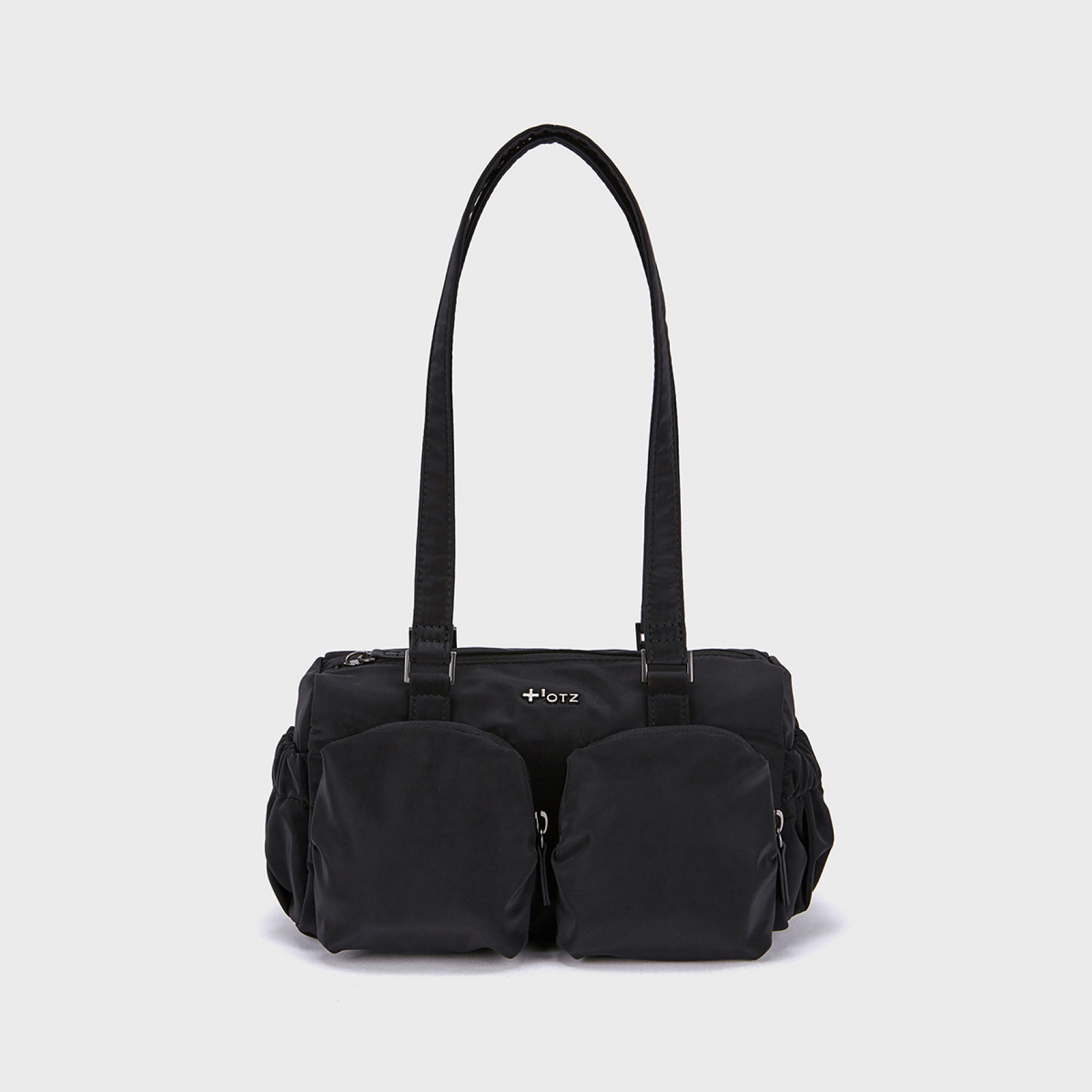 말리부 글로시 숄더백 블랙 / FLOTGA1B04