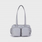 말리부 글로시 숄더백 라이트 그레이 / FLOTGA1B05