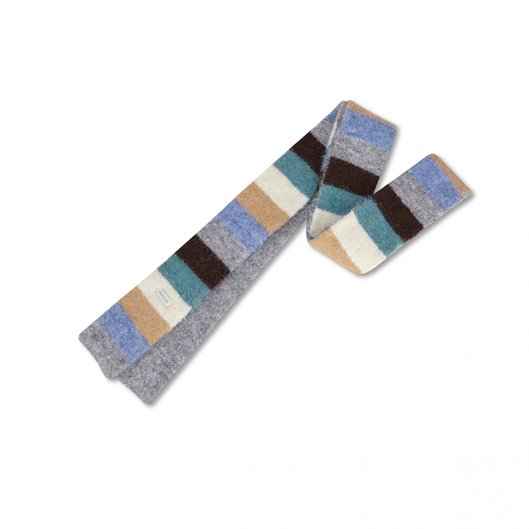 스트라이프 머플러 그레이 / FLOTFF4A01