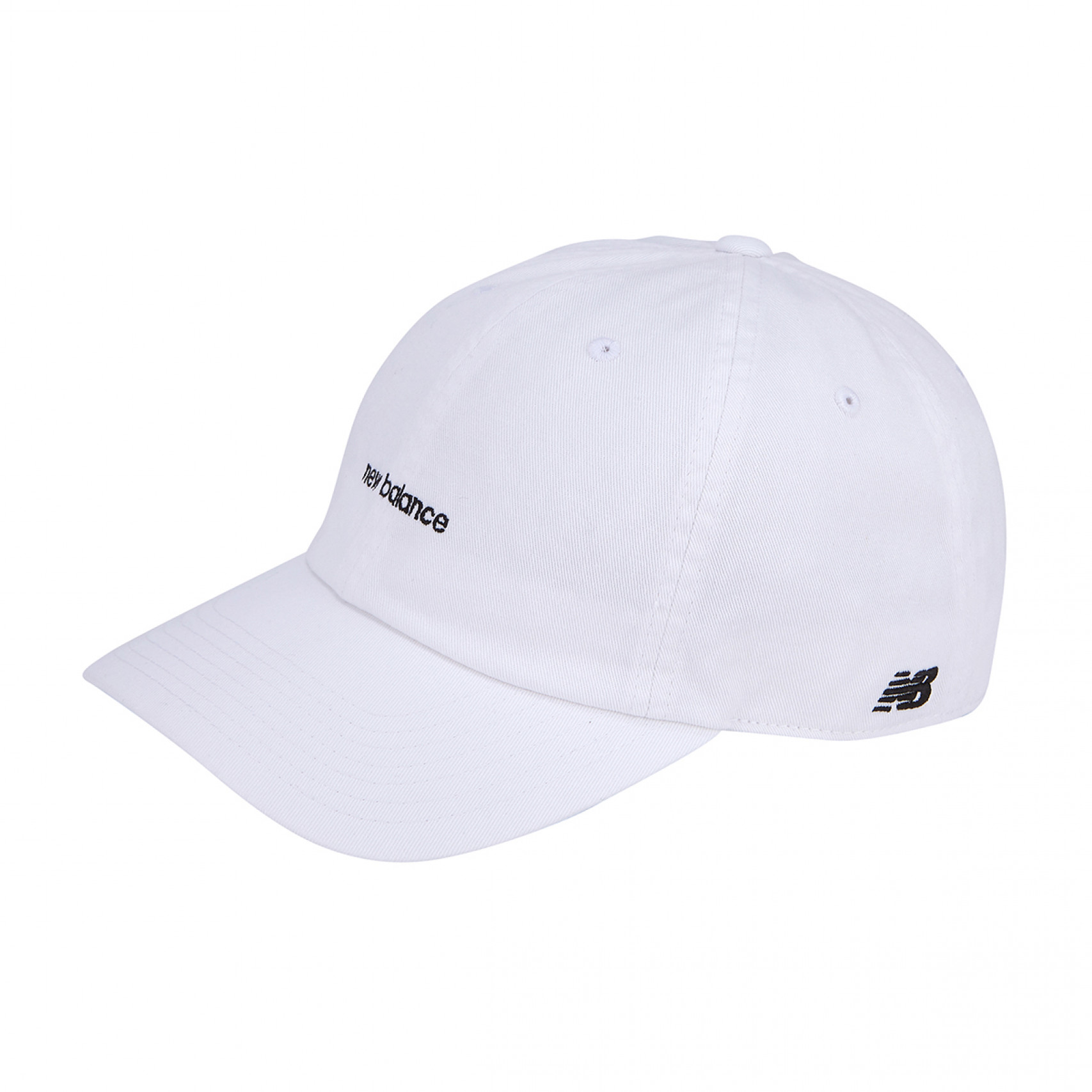 레터 로고 볼캡 화이트 / NBGDFB1102
