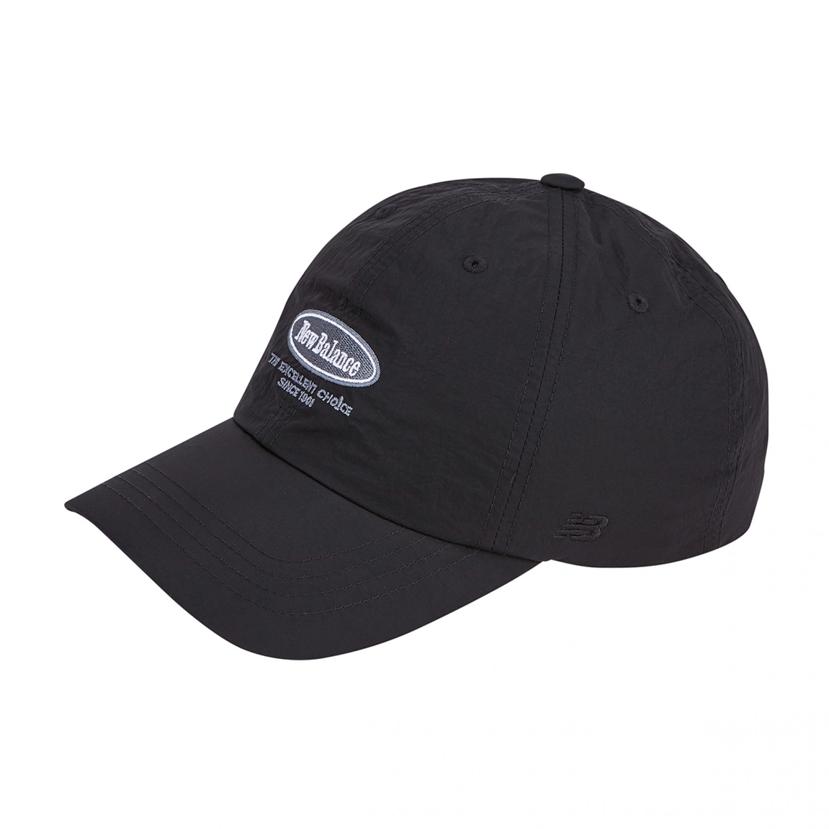 타원형 레거시 나일론 볼캡 블랙 / NBGDFB1203