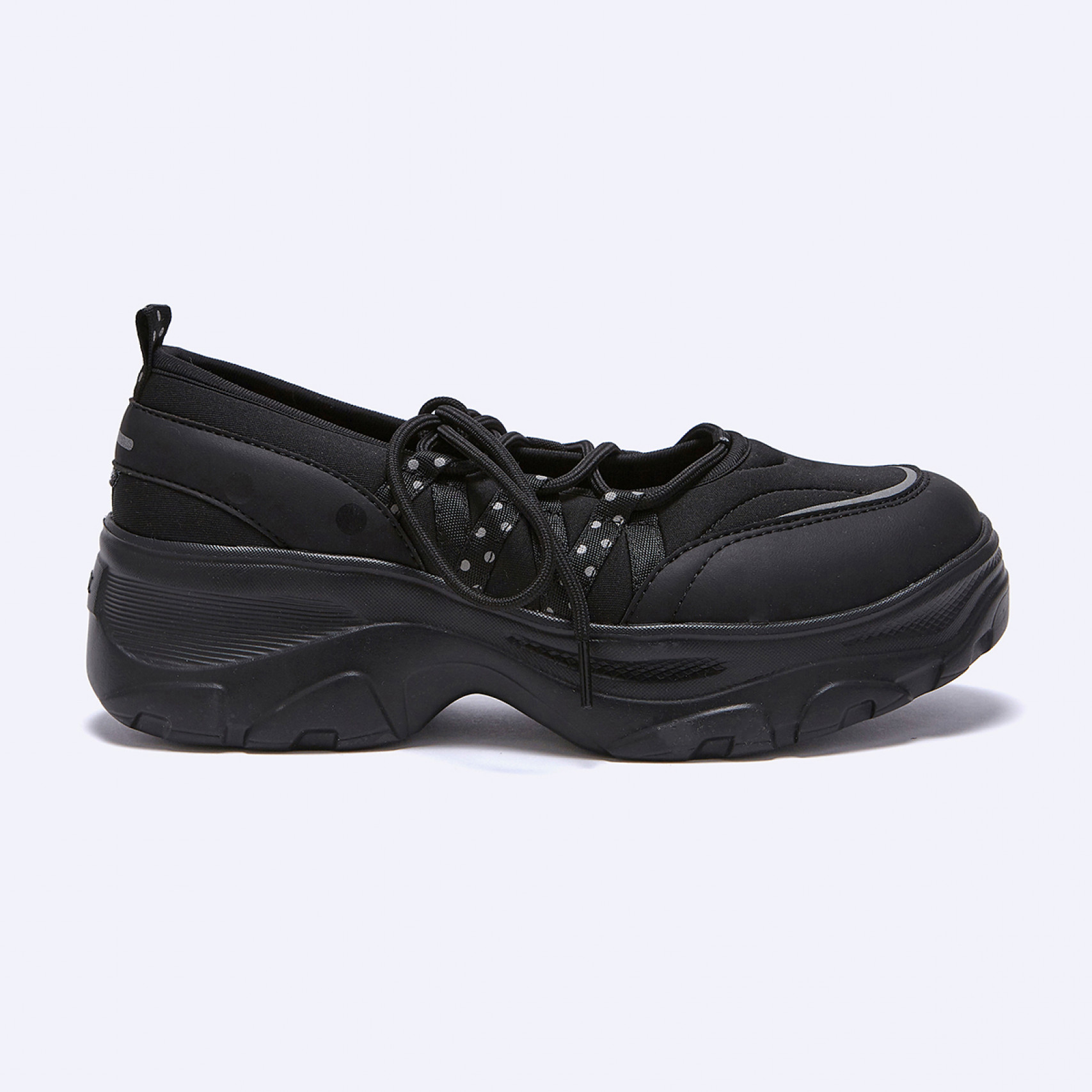 로미타 플랫폼 발레리나 메리제인 슈즈 데이 도트 / FLOTGA1W86