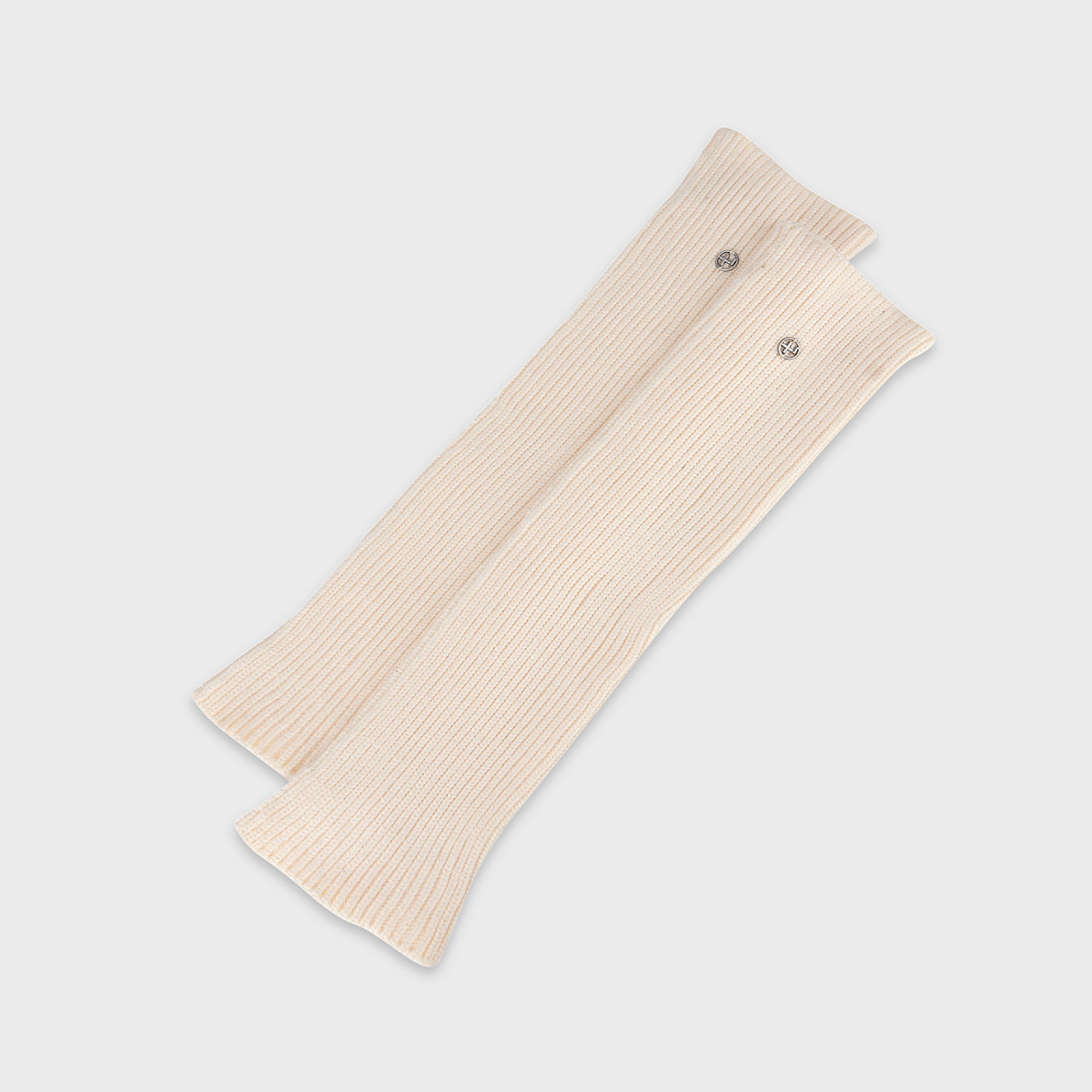 니트 레그 워머 아이보리 / FLOTGA1L04